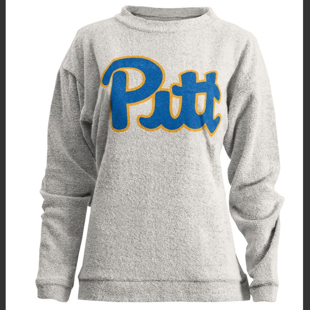 Pitt Panthers Womens Terry Sweatshirt - XL